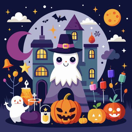 Spooktacular Halloween Happenings for a Spine-Tingling Celebrationのイラスト素材