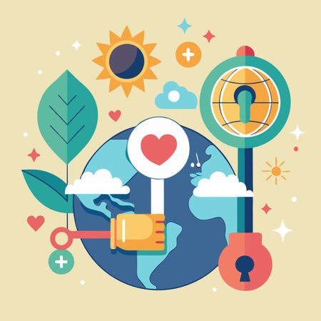 Unlocking a Brighter Tomorrow: The Transformative Power of Kindnessのイラスト素材