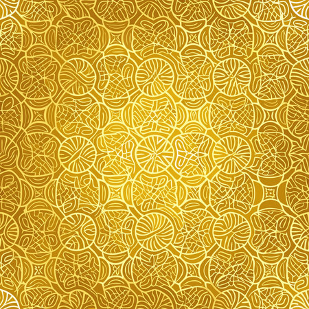Intricate and Textured Gold Background with Subtle Reflections