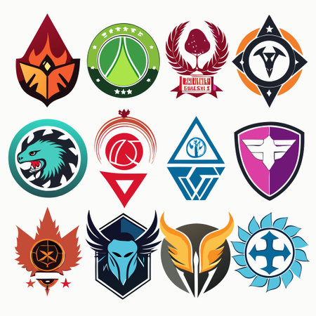 Comprehensive Collection of Professionally Designed Logo Templates Volume 1