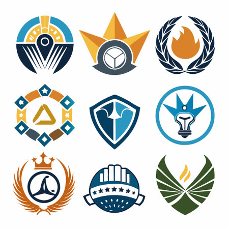 Comprehensive Collection of Highly Customizable Logo Design Templates