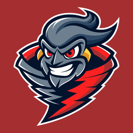 Illustrative Tornado Mascot Logo for Your Business or Organizationのイラスト素材