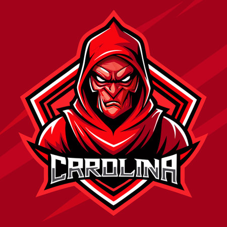 Fiery Carolina Reaper Pepper Illustration with Detailed Vector Graphicのイラスト素材