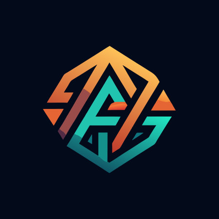 AI-Generated Logo Mockup: Innovative and Modern Designのイラスト素材