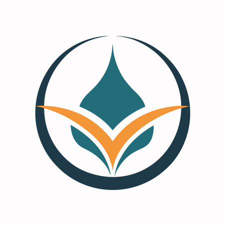 Minimalist Logo Assembly and Design in Two Stepsのイラスト素材