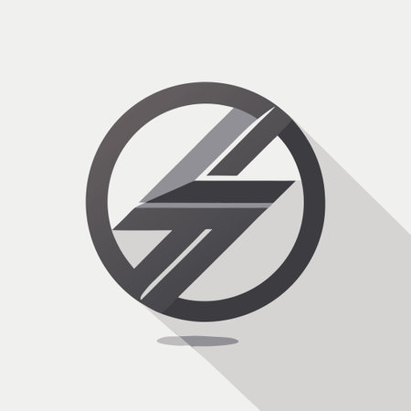 Minimalist, Full-Frame Title Text with a Subtle Shadow Effectのイラスト素材