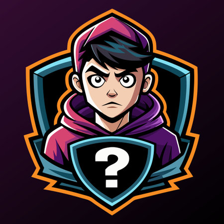 Electrified Mascot: Gaming Team's E-sports Championのイラスト素材