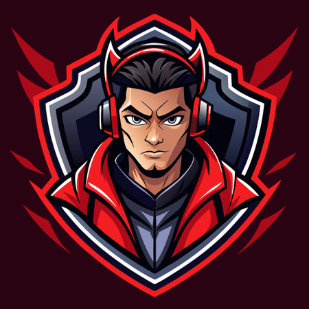 Fierce and Dynamic Esports Mascot Logo for Competitive Gamers