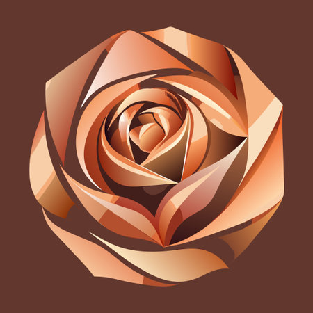 Abstract Background with Shimmering Metallic Rose Gold Textureのイラスト素材