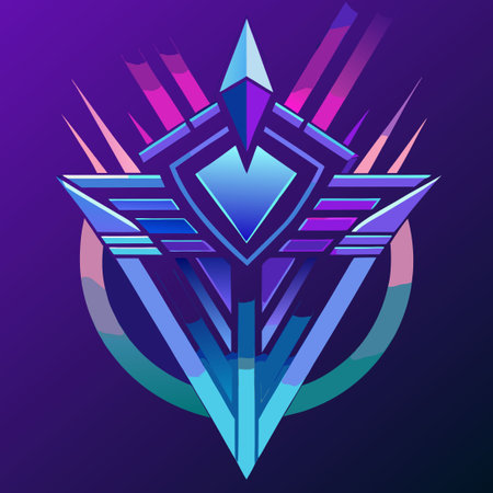 Cosmic Swirls of Blue and Purple: An Abstract Background for Digital Creationsのイラスト素材