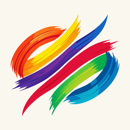 Vibrant Brushstroke Vectors for Creative Designsのイラスト素材