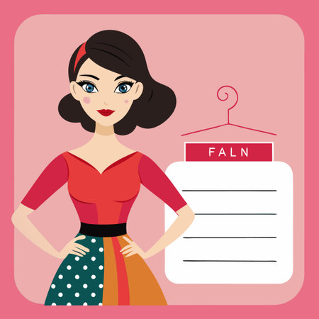 Editable Fashion and Beauty Name Card Vector Template for Business Professionalsのイラスト素材