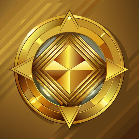 Opulent Golden Metallic Textured Background with Shimmering Reflectionsのイラスト素材