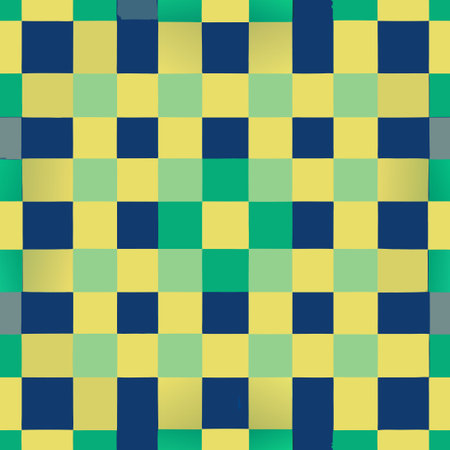 Geometric Art: Abstract Square Pattern with a Modern Halftone Effect