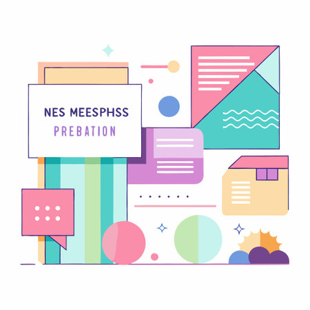 Pastel Neo Memphis Design Template Pack: Unleash Your Creativityのイラスト素材