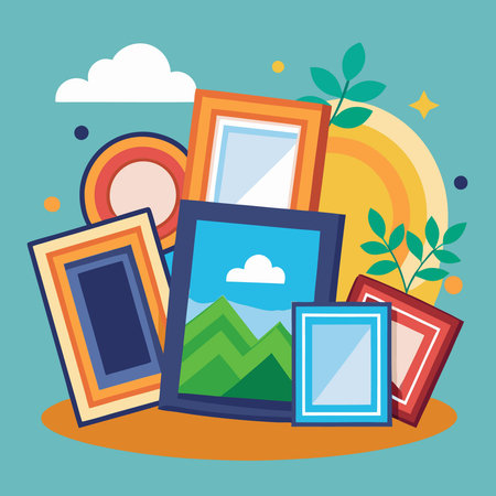 Stunning Photo Frames Mockup Displaying Memories in Style