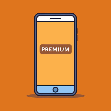 Showcase Your Mobile App with Our Premium Mockup Templateのイラスト素材