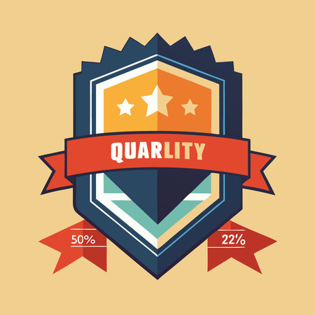Premium Quality Collection of Badges and Banners for Businesses and Brandsのイラスト素材