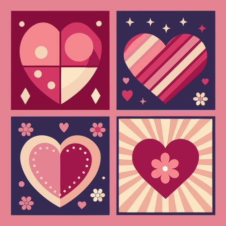 Extensive Square Panel Stencils with Repeating Pattern for Wall Decorationのイラスト素材