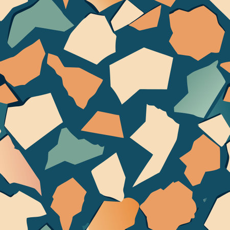 Collection of Unique and Intricate Torn Paper Shapes in Various Sizesのイラスト素材