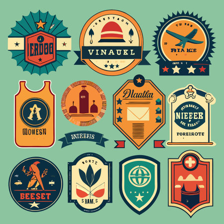 Nostalgic Vintage Label Designs from our Extensive Collection