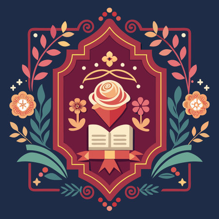 Vintage Decorative Elements for Wedding Invitations and Cardsのイラスト素材