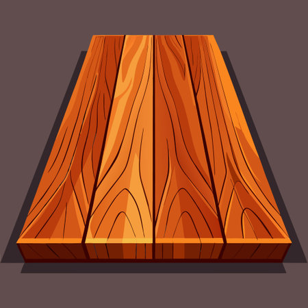 Rustic Wooden Plank Background with Textured Surface and Natural Grain Patternsのイラスト素材