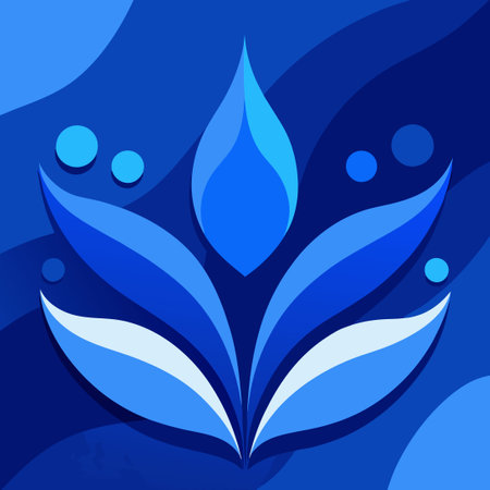 Abstract Blue Modern Elegant Background with Subtle Textureのイラスト素材