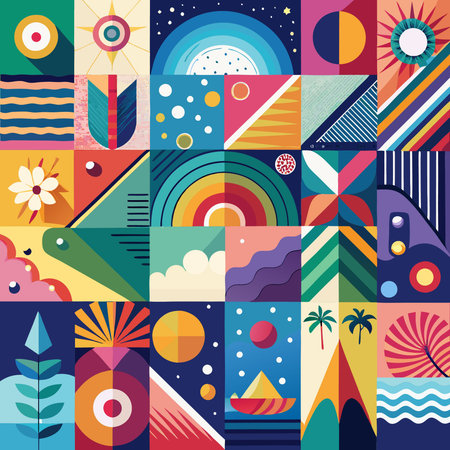 Enchanting Array of Abstract Colorful Backgrounds for Design and Artistic Projects