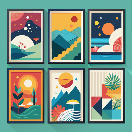 Abstract Art Posters for Modern Wall Decoration