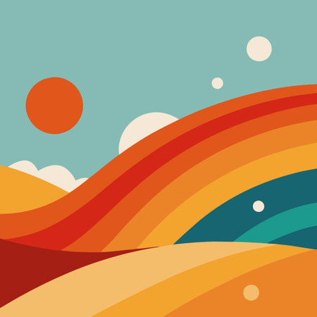 Abstract Minimalistic Background in Earthy Tones with Subtle Textureのイラスト素材
