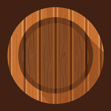 Rustic Brown Wood Grain Background with Subtle Detailsのイラスト素材