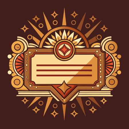 Vintage Flourishes and Design Elements for Business Card Decorationのイラスト素材