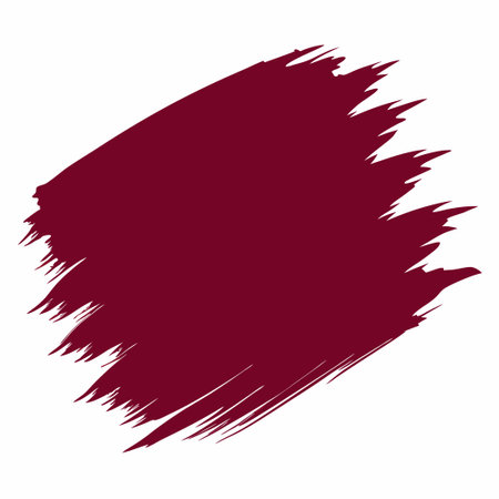 Abstract Art - Burgundy Brush Stroke Background in Deep Wine Huesのイラスト素材