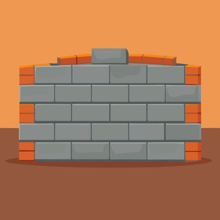 Rough and Grungy Cement Wall Texture Background for Industrial Chic Interiorsのイラスト素材