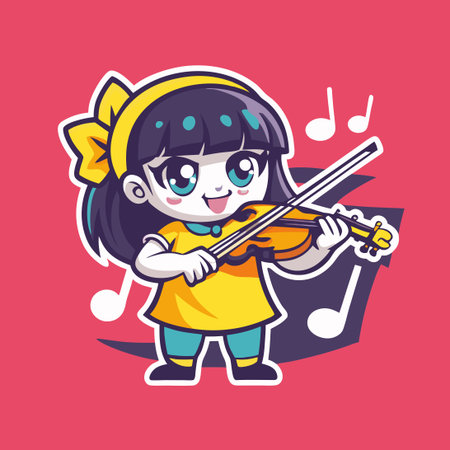 Vector Cartoon Illustration of a Diving Boy Mascot Logo Characterのイラスト素材