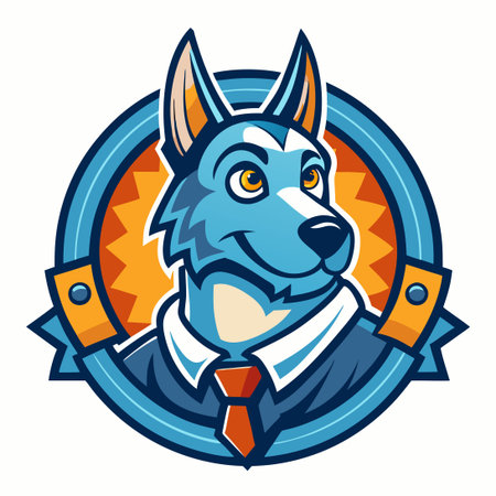 Canine Automotive Technician: A Skilled Dog Mechanic Illustrating Excellenceのイラスト素材