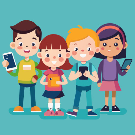Kids Using Mobile Phones: A Digital Childhood Explored