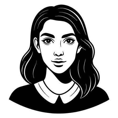 Diverse Portraits of Women Embracing Inclusivityのイラスト素材