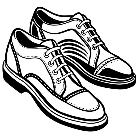 Sketching Inspiration: A Set of Shoes Come to Lifeのイラスト素材