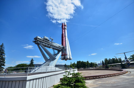 View of the cable-stayed bridge in Kaliningrad