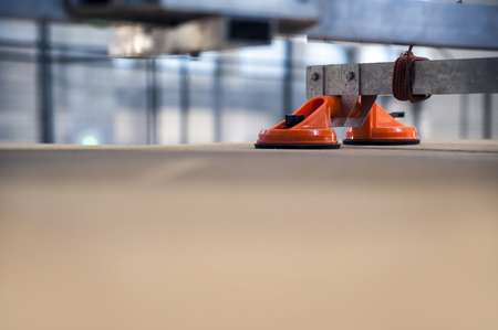 Close up to a machine partsの写真素材