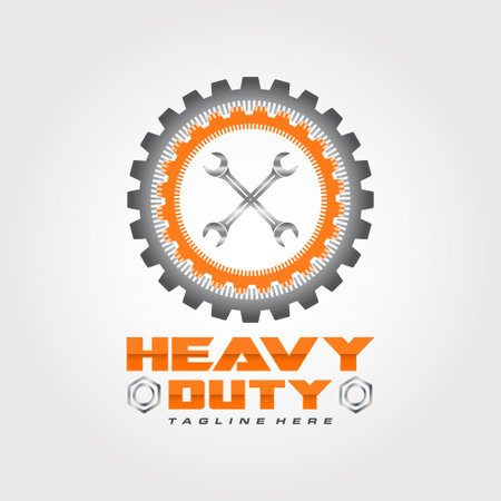 Mechanical design over gray background, vector illustration. Eps 10.のイラスト素材