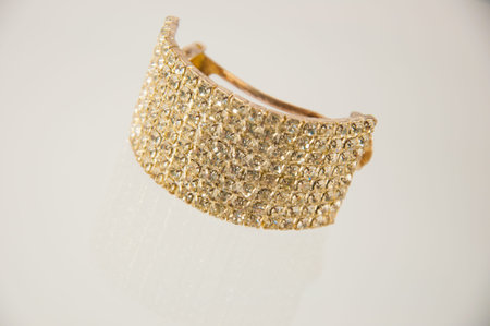 yellow barretteの写真素材