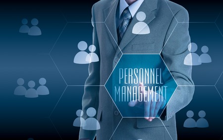 Human resources, HR, CRM. Concept personnel managementの写真素材