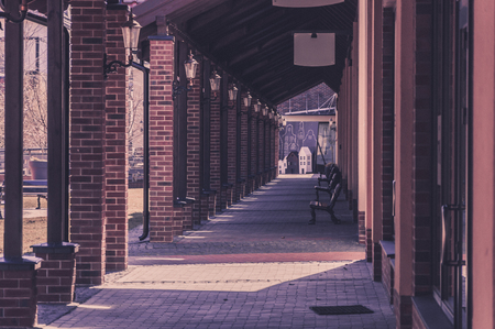 the urban landscape in European styleの写真素材