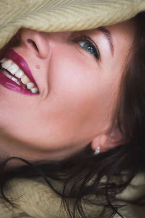 It's me on this picture. Self-portrait.の写真素材