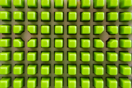 Close-up of part of a vegetable cutter, abstract image