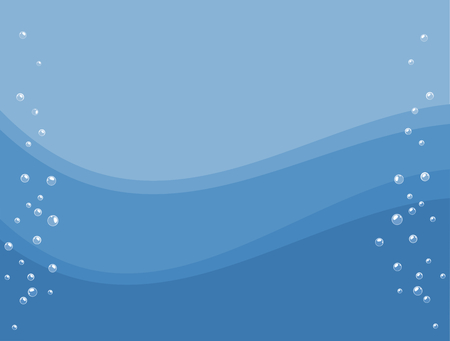 Underwater backgroundのイラスト素材