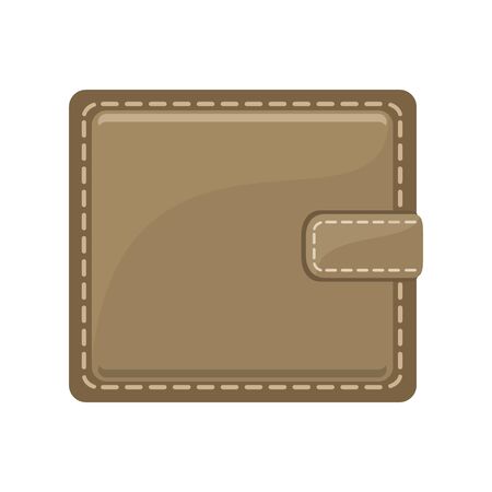 Stylish leather walletのイラスト素材